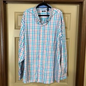 IZOD: 4x Tall:  Checkered Pastel Colors: